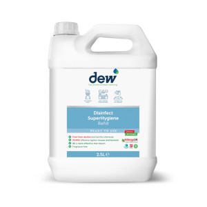 Dew Απολυμαντικό Υγρό, Χωρίς Τοξικά Χημικά. Refill, 2.5L 