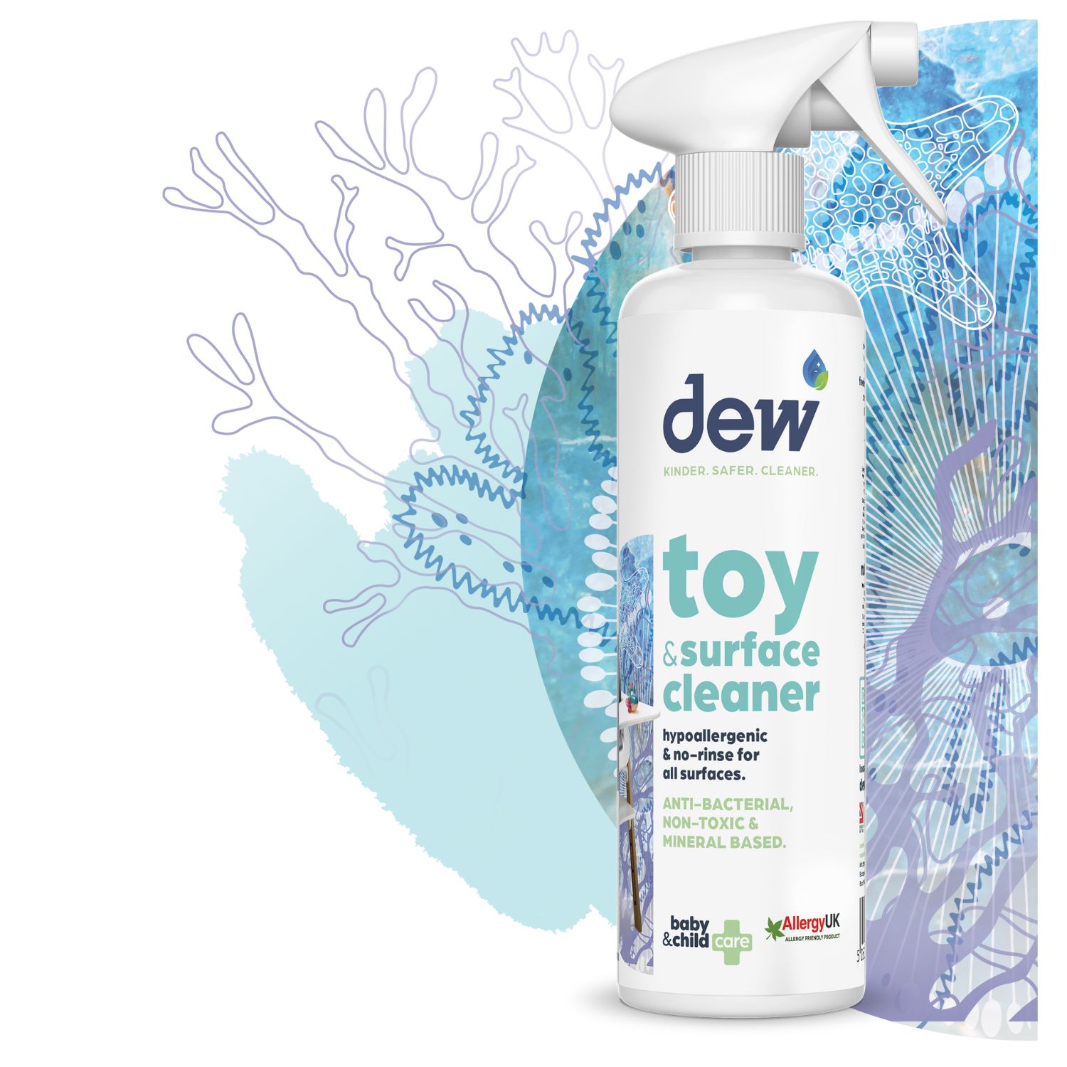 Dew Promo Pack,  Σετ Απολυμαντικό Παιχνιδιών & Καθαριστικό Καροτσιού και Παιδικού Καθίσματος Αυτοκινήτου
