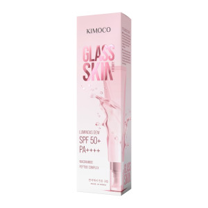 KIMOCO Glass Skin, Κρέμα Προσώπου με SPF50 για Ενυδάτωση και Λάμψη, 50ml