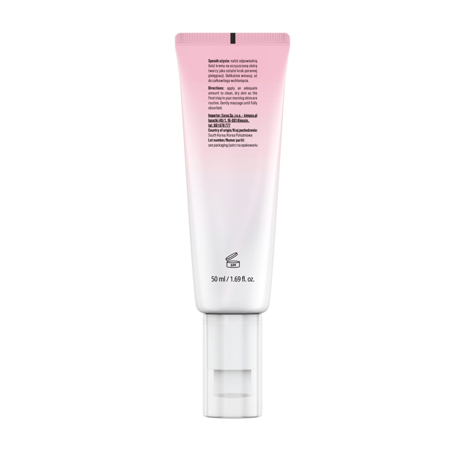 KIMOCO Glass Skin, Κρέμα Προσώπου με SPF50 για Ενυδάτωση και Λάμψη, 50ml