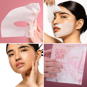 KIMOCO Glass Skin Overnight Mask, Μάσκα Προσώπου Βαθιάς Ενυδάτωσης και Λάμψης, 32 g