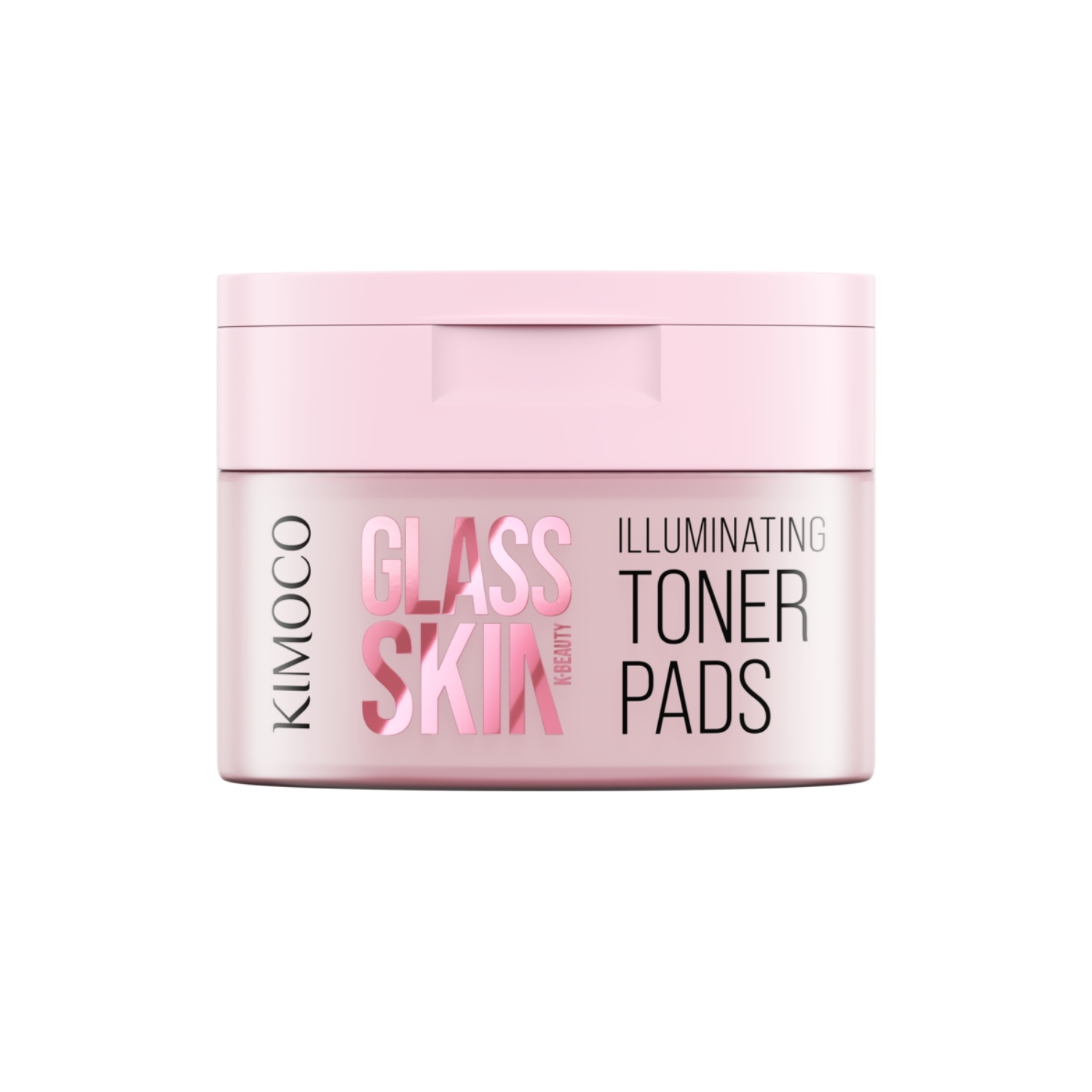KIMOCO Glass Skin Toner Pads, Εμποτισμένα Δισκία με Νερό Ρυζιού, 60τμχ.