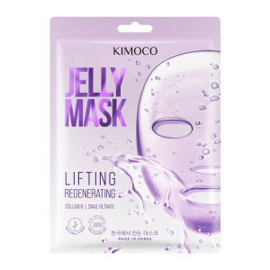 KIMOCO Glass Skin Jelly Mask Μάσκα Προσώπου για Ανόρθωση και Αναγέννηση, 23ml