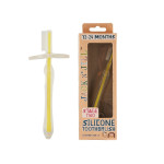 Jack n' Jill Οδοντόβουρτσα Σιλικόνης, με προστατευτική ασπίδα, Stage 2: 12-24μηνών