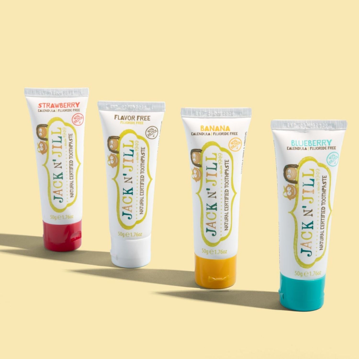 Jack n' Jill Φυσική Οδοντόκρεμα με γεύση Milkshake, 50gr