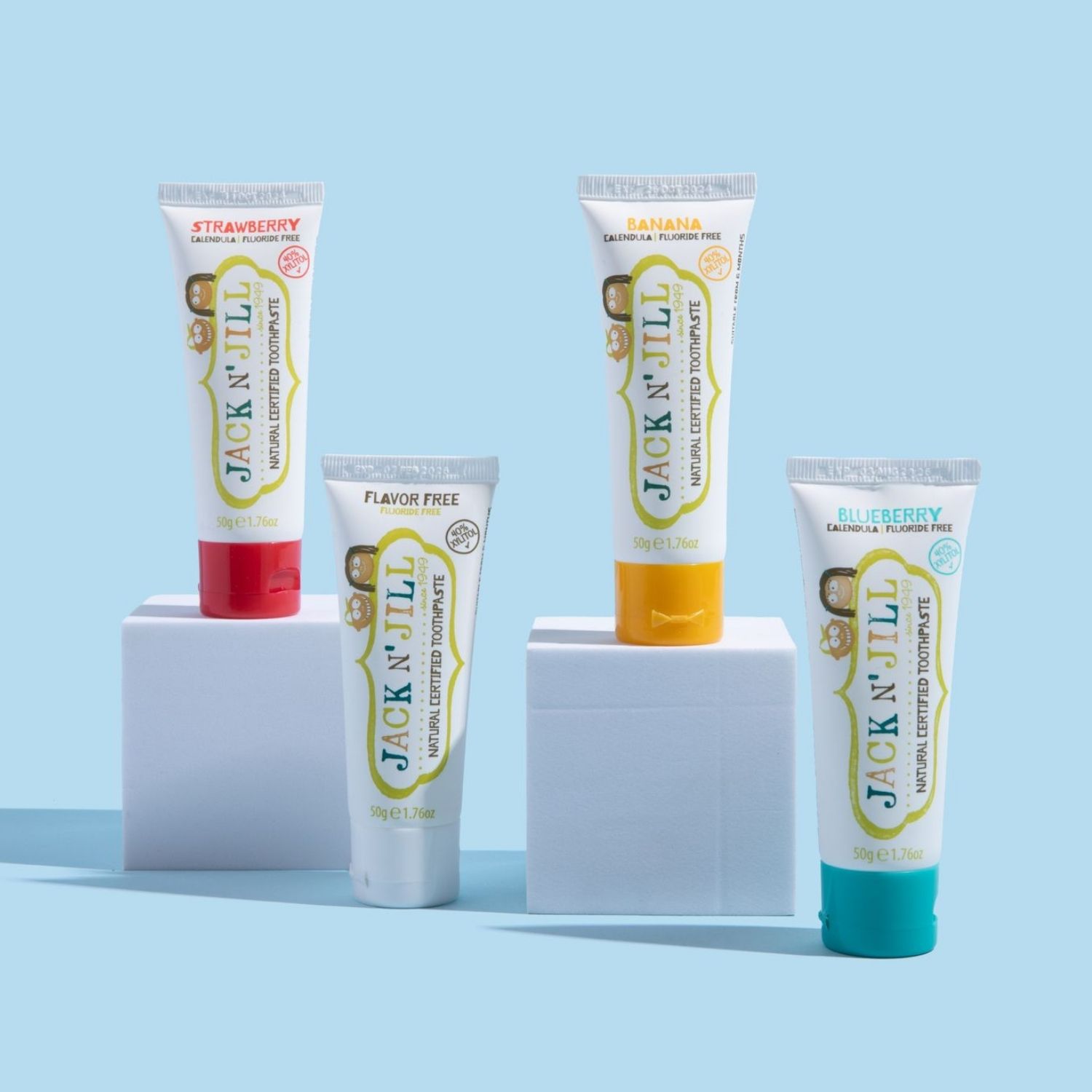 Jack n' Jill Φυσική Οδοντόκρεμα με γεύση Milkshake, 50gr