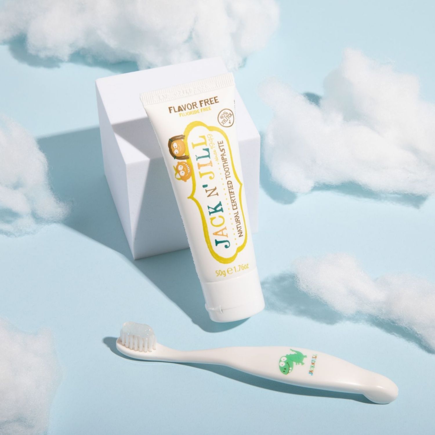 Jack n' Jill Φυσική Οδοντόκρεμα χωρίς γεύση, 50gr