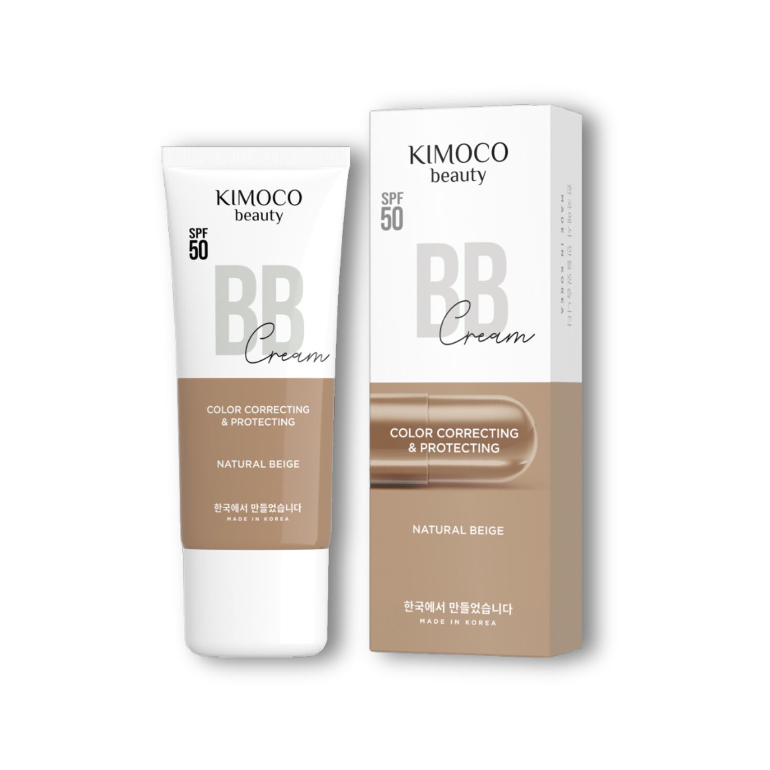 KIMOCO Beauty BB cream με SPF 50 filter, natural beige 40ml KIMOCO Beauty BB cream με SPF 50 filter, natural beige 40ml