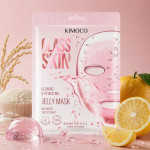 KIMOCO Korean Glass Skin Jelly Sheet Mask, Μάσκα Προσώπου για Λάμψη και Ενυδάτωση, 23 ml