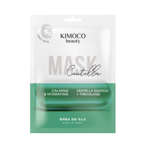 KIMOCO Beauty-Καταπραϋντική και Ενυδατική Μάσκα Προσώπου με Εκχύλισμα Ελαίου Σεντέλλα και Τρεχαλόζη, 23ml