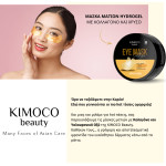 KIMOCO Beauty-Μάσκα Ματιών για Σύσφιξη και Λάμψη με Κολλαγόνο και Χρυσό, 60τμχ