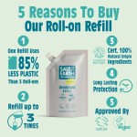 Salt of the Earth Vegan Αποσμητικό, Roll-On Refill, 225ml, Χωρίς Άρωμα
