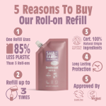 Salt of the Earth Vegan Αποσμητικό, Roll-On Refill, 225ml, Lavender & Vanilla