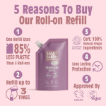 Salt of the Earth Vegan Αποσμητικό, Roll-On Refill, 225ml, Peony Blossom
