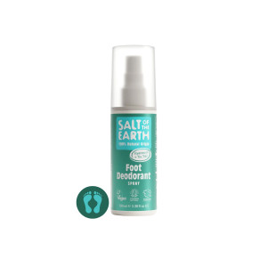 Salt of the Earth, Vegan Αποσμητικό Spray Ποδιών, Peppermint /Tea Tree, 100ml