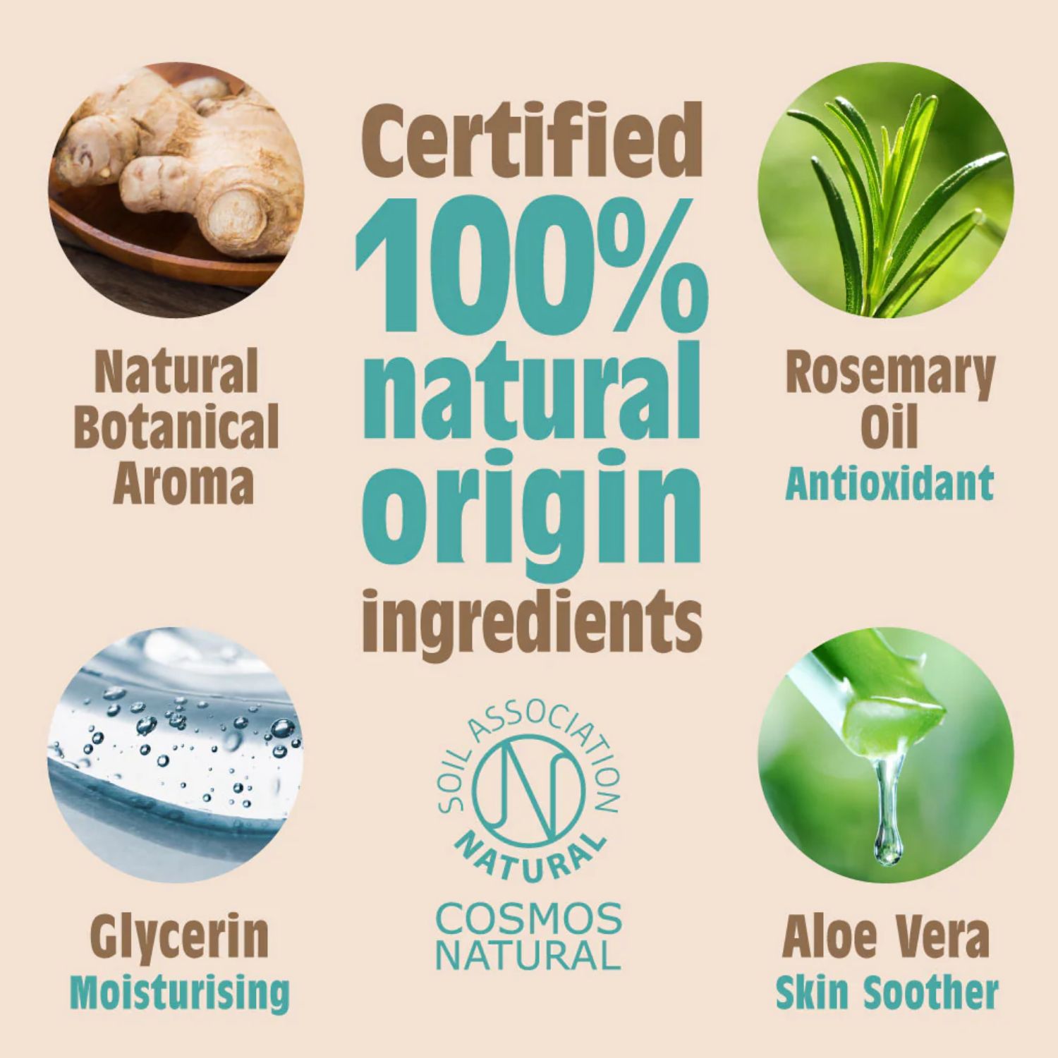 Salt of the Earth, Vegan Αποσμητικό, Επαναγεμιζόμενο Roll-On 75ml, Ginger/Jasmine