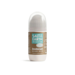 Salt of the Earth, Vegan Αποσμητικό, Επαναγεμιζόμενο Roll-On 75ml, Ginger/Jasmine