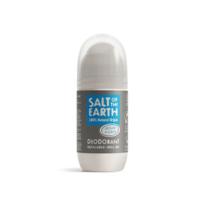 Salt of the Earth, Vegan Αποσμητικό, Επαναγεμιζόμενο Roll-On 75ml, Vetiver/Citrus