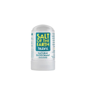 Salt of the Earth, Vegan Αποσμητικό, Κρύσταλλος 50g, Χωρίς Άρωμα, Travel Size