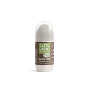 Salt of the Earth, Vegan Αποσμητικό, Επαναγεμιζόμενο Roll-On, Oud & Bergamot, 75ml
