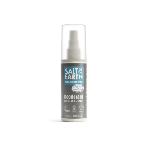 Salt of the Earth, Vegan Αποσμητικό, Επαναγεμιζόμενο Spray 100ml, Vetiver & Citrus