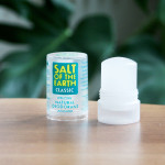 Salt of the Earth, Vegan Αποσμητικό, Κρύσταλλος 90g, Χωρίς Άρωμα