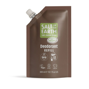 Salt of the Earth Vegan Αποσμητικό, Spray Refill, 300ml, Oud & Bergamot