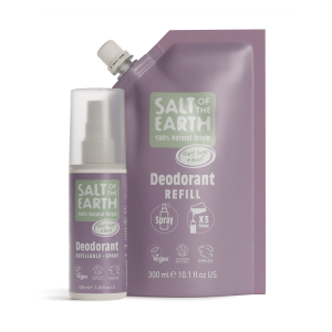 Salt of the Earth Vegan Αποσμητικό, Spray Refill, 300ml, Clary Sage & Mint