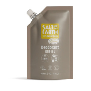 Salt of the Earth Vegan Αποσμητικό, Spray Refill, 200ml, Amber & Sandalwood