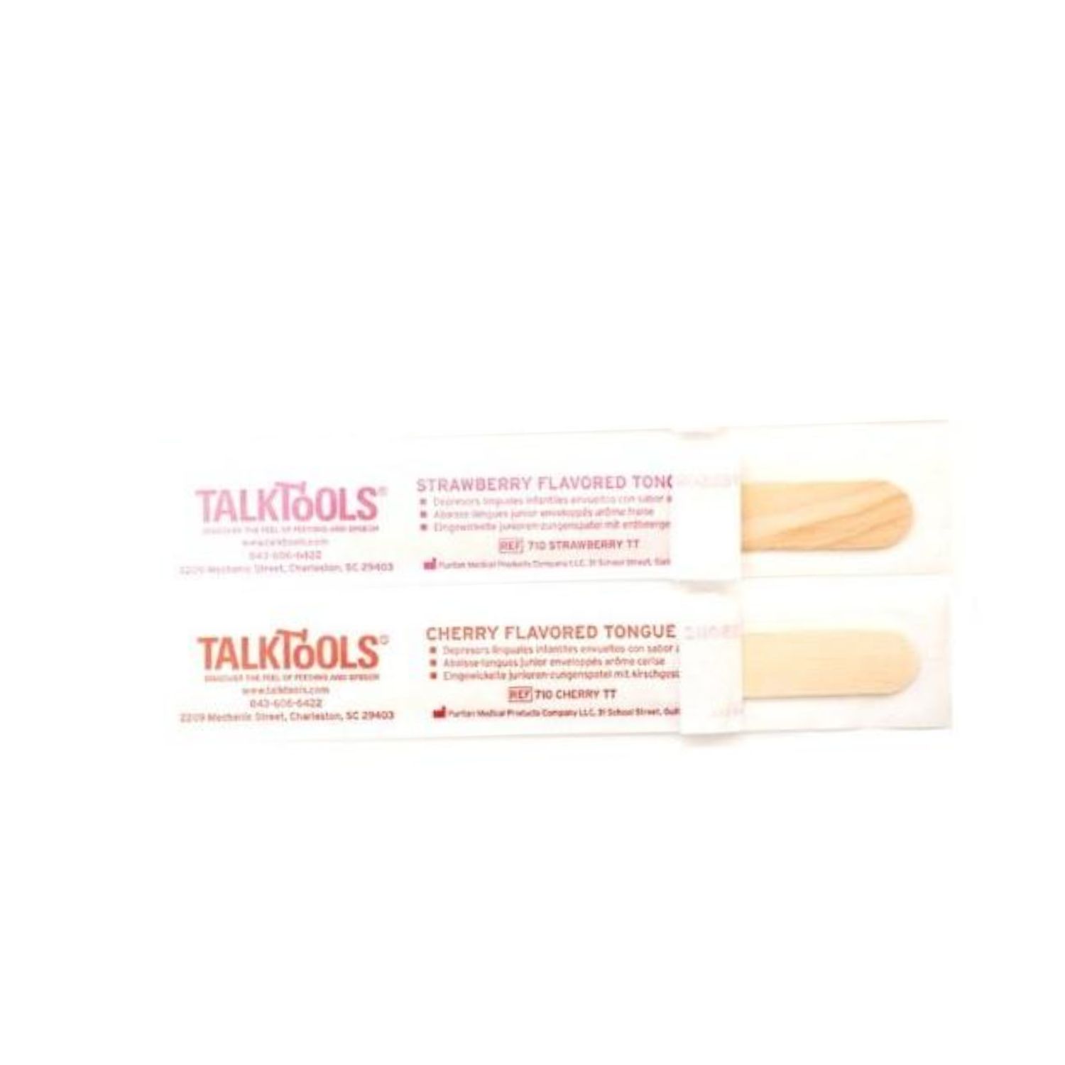 TalkTools® Γλωσσοπίεστρα με Γεύση Φράουλα