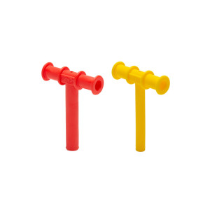 Εργαλεία  Μάσησης Κόκκινο & Κίτρινο (2τμχ)