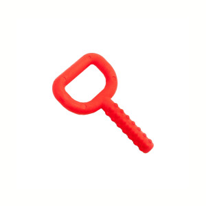 Chewy Tube Super Red με Λαβή Μασητικό Οδοντοφυΐας (Αισθητηριακό)