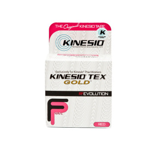 Αυθεντική Ταινία Kinesio® Tape FingerPrint Gold, ροζ