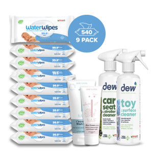Newborn Essentials Pack, WaterWipes x Naif x Dew