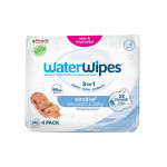 ΝΕΑ WaterWipes Sensitive+, Πακέτο Προσφοράς 4x60 Μαντηλάκια