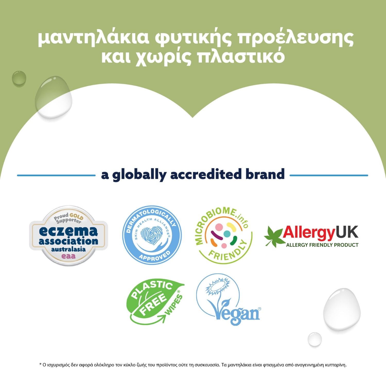ΝΕΑ WaterWipes Sensitive+, με Soapberry, 9x60 Μαντηλάκια