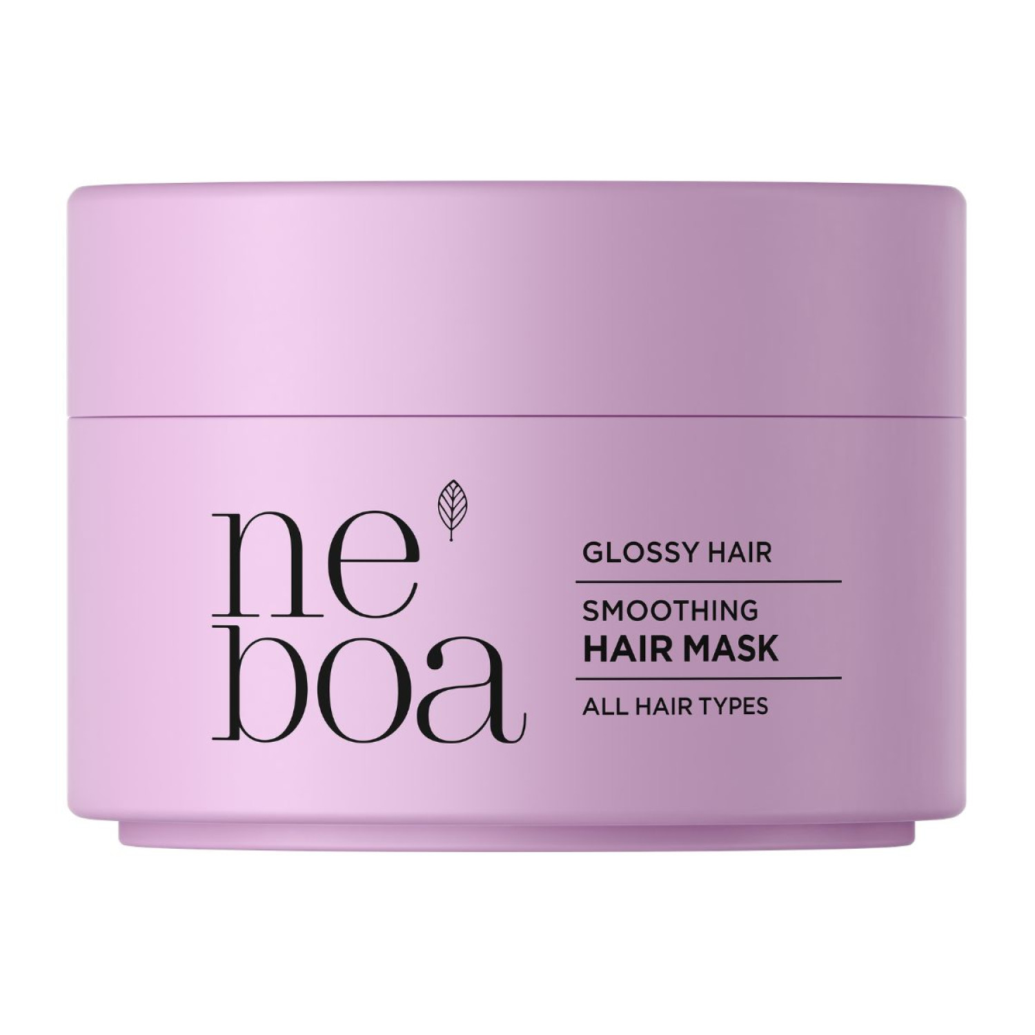 Neboa, Mini Size, Glossy Hair-Μάσκα για Λεία και Λαμπερά Μαλλιά, για όλους τους τύπους μαλλιών, 50 ml