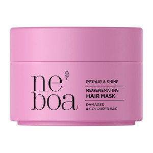 Neboa, Mini Size, Repair & Shine, Μάσκα Επανόρθωσης για Ταλαιπωρημένα και Βαμμένα Μαλλιά, 50ml