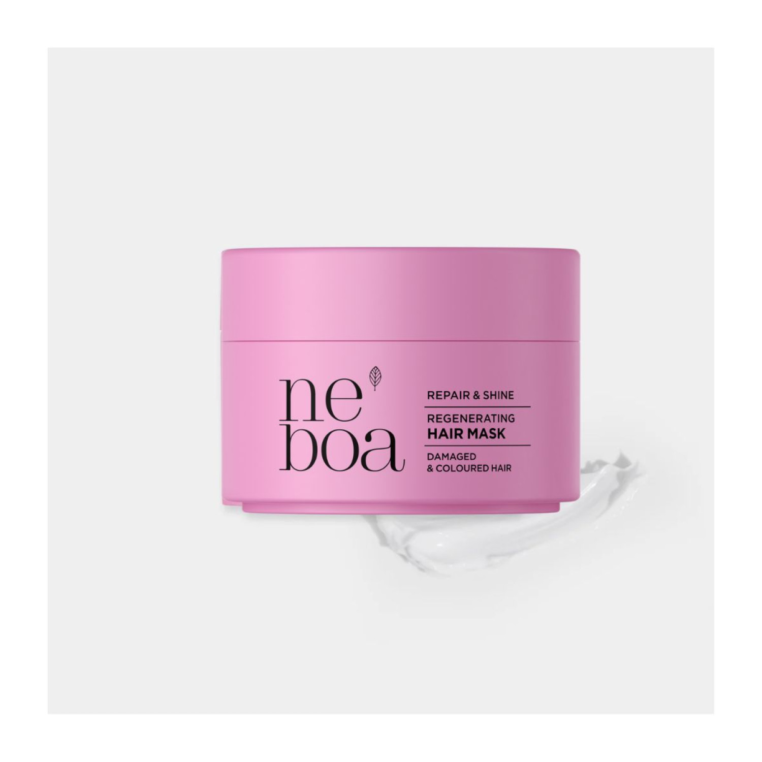 Neboa, Mini Size, Repair & Shine, Μάσκα Επανόρθωσης για Ταλαιπωρημένα και Βαμμένα Μαλλιά, 50ml