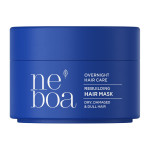 Neboa, Mini Size, Overnight Hair Care-Μάσκα Επανόρθωσης Νυχτός για Ξηρά, Ταλαιπωρημένα και Θαμπά Μαλλιά, 50 ml