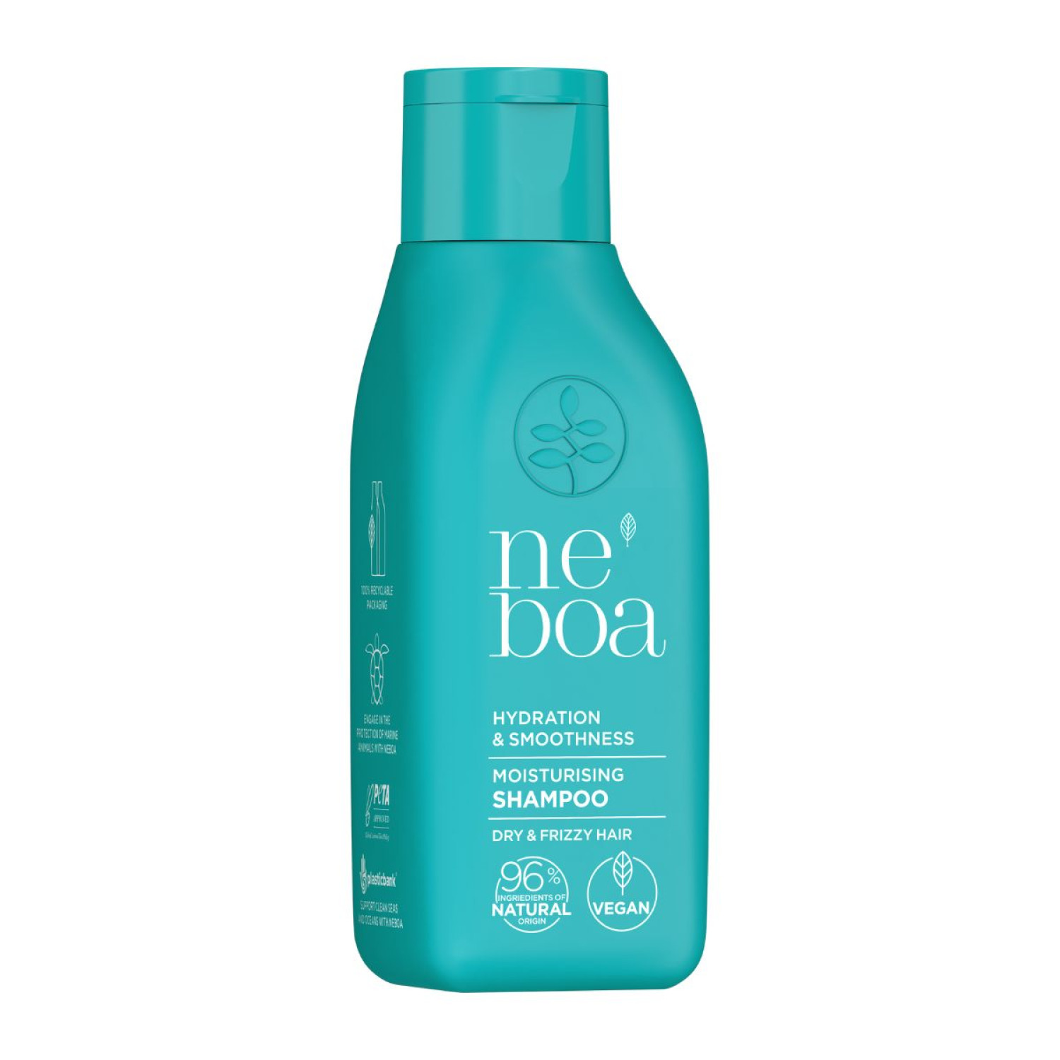 Neboa, Mini Size, Hydration & Smoothness-Ενυδατικό Σαμπουάν για Ξηρά και Φριζαρισμένα μαλλιά, 100 ml