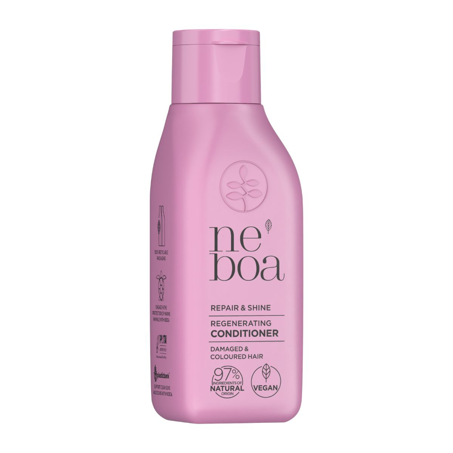 Neboa, Mini Size, Repair & Shine, Αναζωογονητικό Conditioner για Ταλαιπωρημένα και Βαμμένα Μαλλιά, 100m