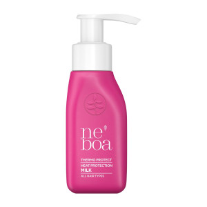 Neboa, Mini Size, Thermo Protect, Γαλάκτωμα Θερμοπροστασίας Μαλλιών, για όλους τους τύπους μαλλιών, 50 ml