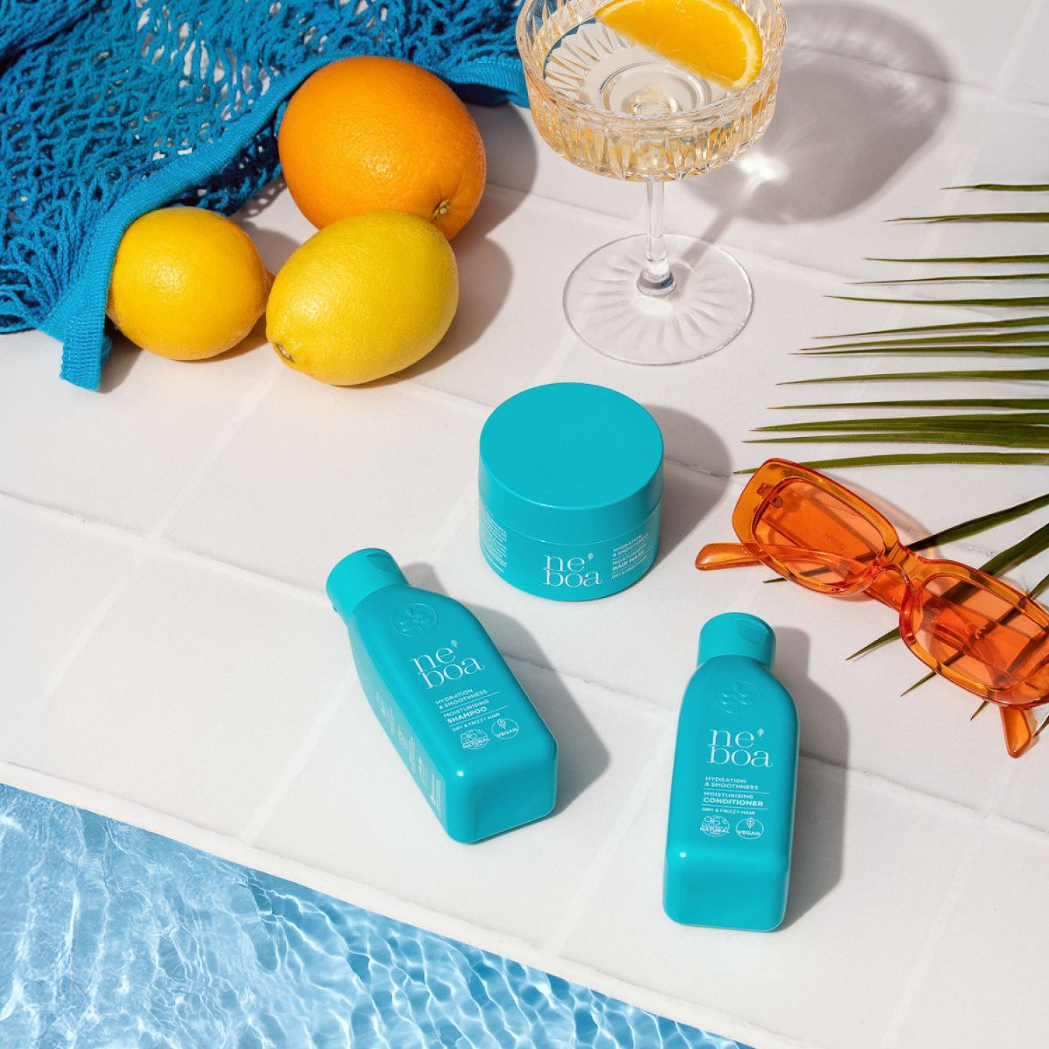 Neboa, Mini Size, Hydration & Smoothness-Ενυδατικό Conditioner για Ξηρά και Φριζαρισμένα μαλλιά, 100 ml